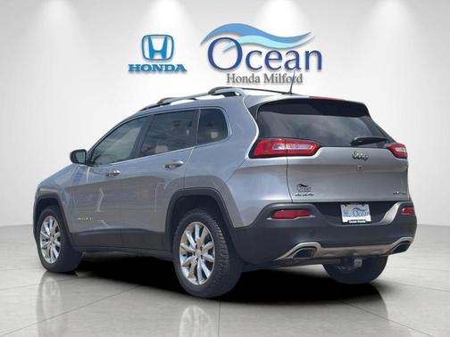 Billet Silver Metallic Clearcoat 2017 Jeep Cherokee Limited
