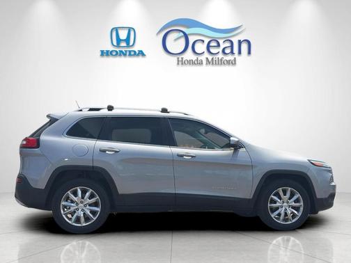 Billet Silver Metallic Clearcoat 2017 Jeep Cherokee Limited