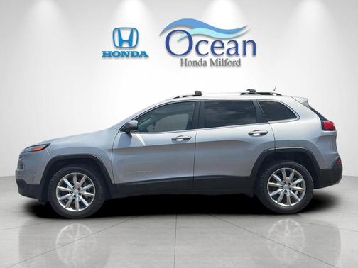 Billet Silver Metallic Clearcoat 2017 Jeep Cherokee Limited
