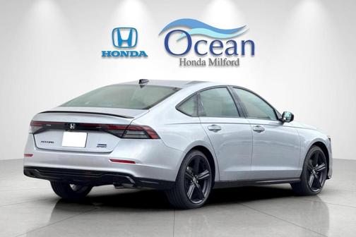 Silver Metallic 2026 Honda Accord Hybrid Sport-L