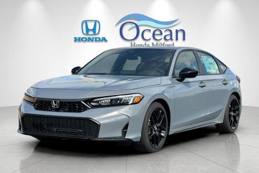 Gray 2026 Honda Civic Sport