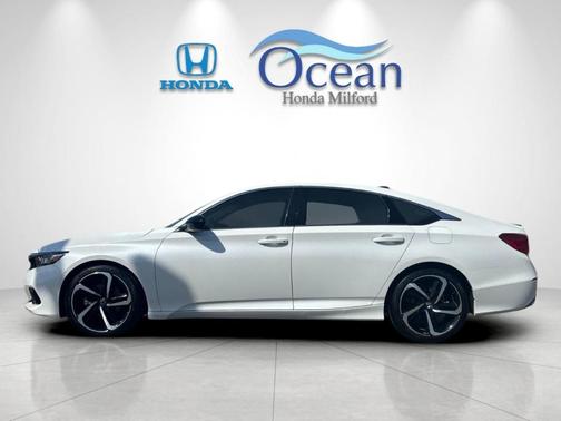 Platinum White Pearl 2022 Honda Accord Sport 1.5T