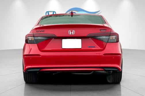 Rallye Red 2026 Honda Civic Hybrid Sport Touring