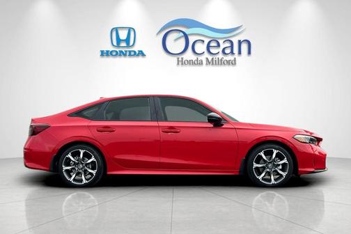 Rallye Red 2026 Honda Civic Hybrid Sport Touring