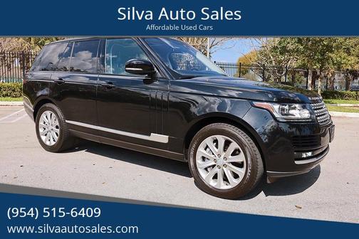 Santorini Black 2016 Land Rover Range Rover 3.0L Supercharged HSE