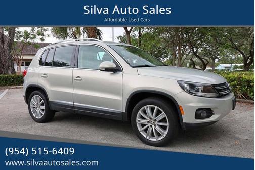 White Gold Metallic 2013 Volkswagen Tiguan SE