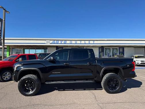 Midnight Black Metallic 2025 Toyota Tundra SR5