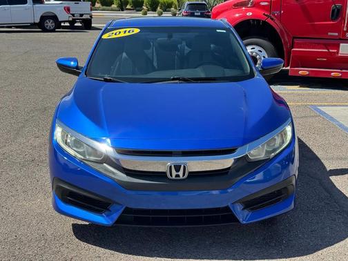 Aegean Blue Metallic 2016 Honda Civic LX-P