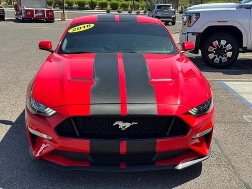 RED 2018 Ford Mustang GT