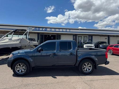 Arctic Blue Metallic 2020 Nissan Frontier SV
