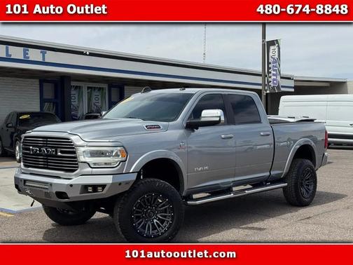 Billet Silver Metallic Clearcoat 2020 RAM 2500 Laramie Crew Cab 4x4 6'4' Box