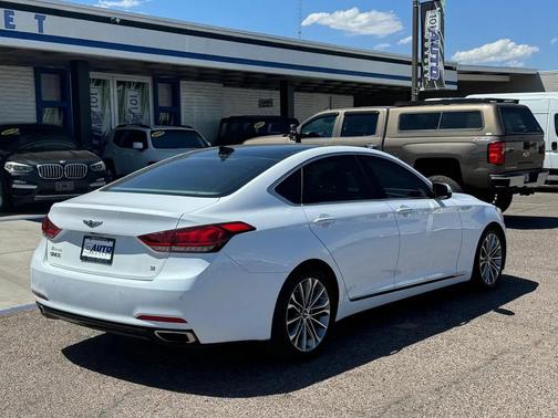 Casablanca White 2015 Hyundai Genesis 3.8
