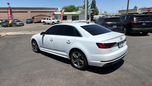 White 2018 Audi A4 2.0T Premium Plus