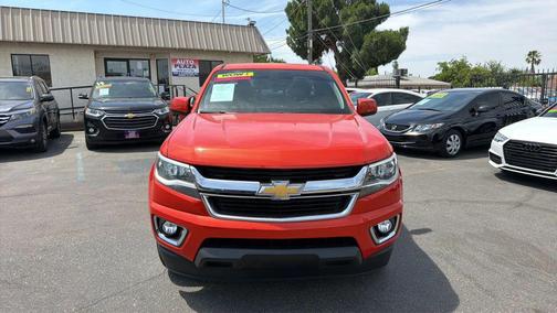 Orange 2016 Chevrolet Colorado LT