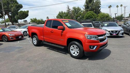 Orange 2016 Chevrolet Colorado LT