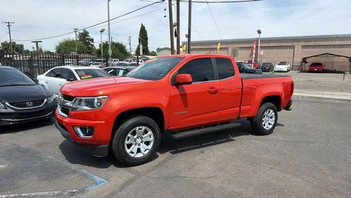 Orange 2016 Chevrolet Colorado LT