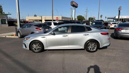 Silver 2019 Kia Optima LX