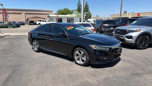 Black 2018 Honda Accord EX-L 2.0T