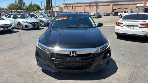 Black 2018 Honda Accord EX-L 2.0T