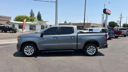 Gray 2019 Chevrolet Silverado 1500 Custom