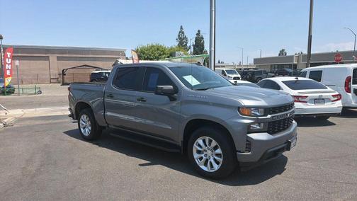 Gray 2019 Chevrolet Silverado 1500 Custom
