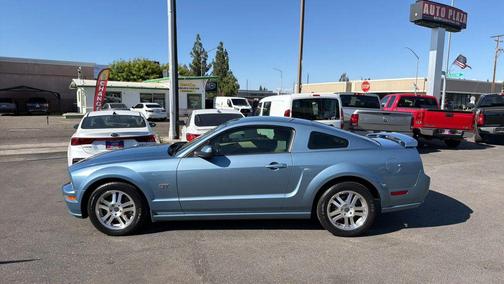 Blue 2005 Ford Mustang GT Premium