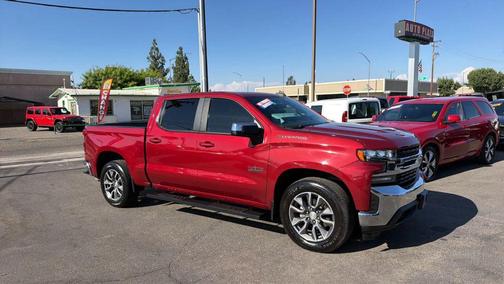 Maroon 2020 Chevrolet Silverado 1500 LT