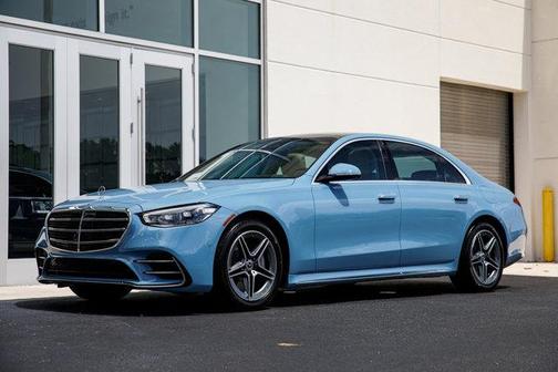 China Blue 2026 Mercedes-Benz S-Class Base