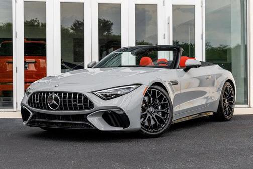 Alpine Gray 2024 Mercedes-Benz AMG SL 63 Base