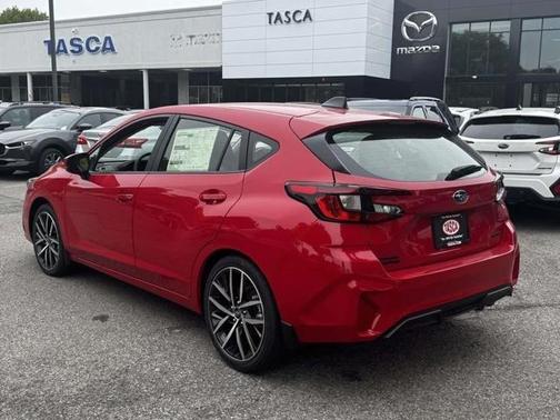 Pure Red 2026 Subaru Impreza Sport