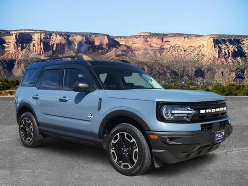 AZURE GRAY METALLIC TRI-COA 2024 Ford Bronco Sport OUTER BANKS SUV