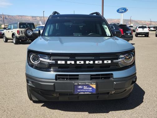 AZURE GRAY METALLIC TRI-COA 2024 Ford Bronco Sport OUTER BANKS