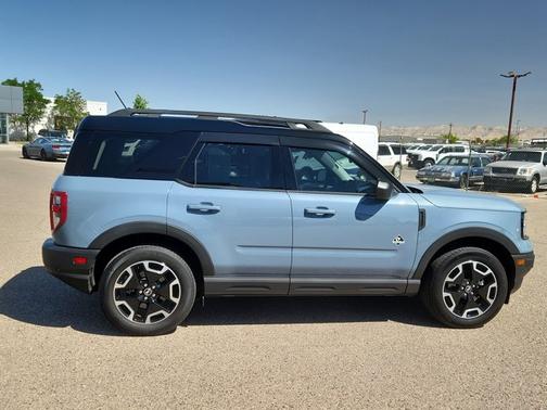 AZURE GRAY METALLIC TRI-COA 2024 Ford Bronco Sport OUTER BANKS