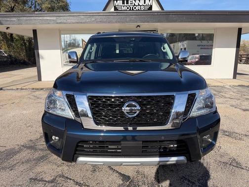 Hermosa Blue 2018 Nissan Armada Platinum
