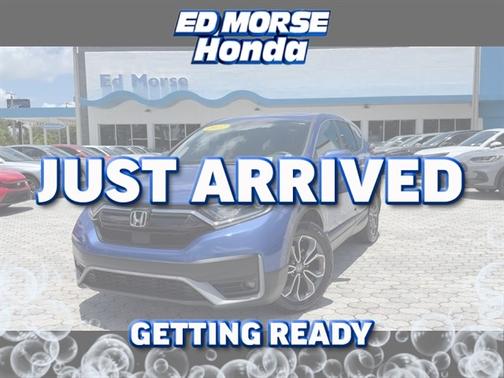 Blue 2022 Honda CR-V 2WD EX