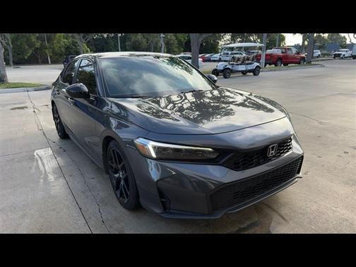 Gray 2025 Honda Civic Sport