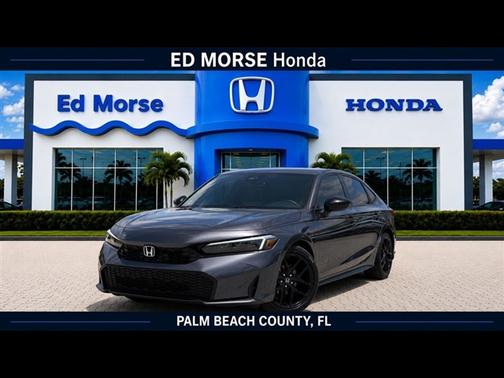 Gray 2025 Honda Civic Sport