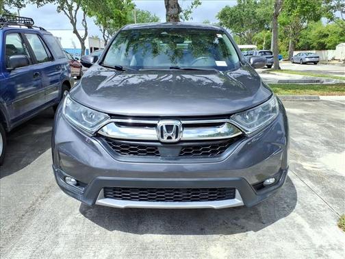 Gray 2019 Honda CR-V EX-L