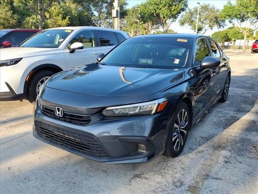Meteorite Gray Metallic 2022 Honda Civic EX