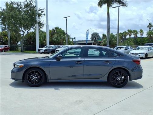 Gray 2025 Honda Civic Sport