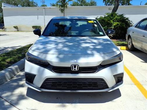 Platinum White Pearl 2023 Honda Civic Sport