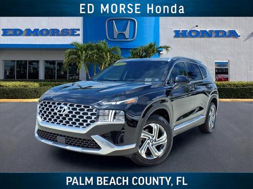 Twilight Black 2022 Hyundai SANTA FE SEL 2.4