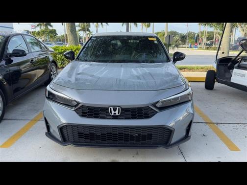 Gray 2026 Honda Civic Sport