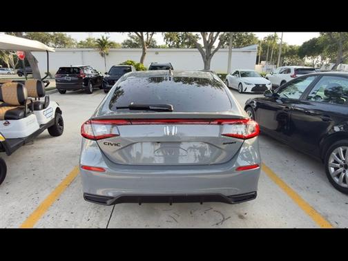 Gray 2026 Honda Civic Sport