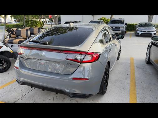Gray 2026 Honda Civic Sport