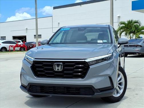 Gray 2024 Honda CR-V EX 2WD