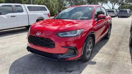 Milano Red 2025 Honda HR-V EX-L