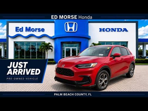 Milano Red 2025 Honda HR-V EX-L