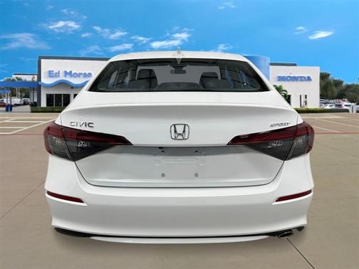 Platinum White Pearl 2026 Honda Civic Sport