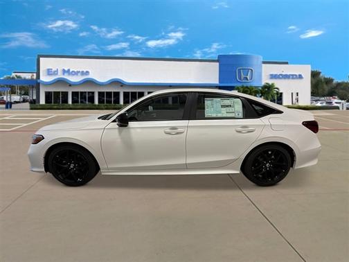Platinum White Pearl 2026 Honda Civic Sport